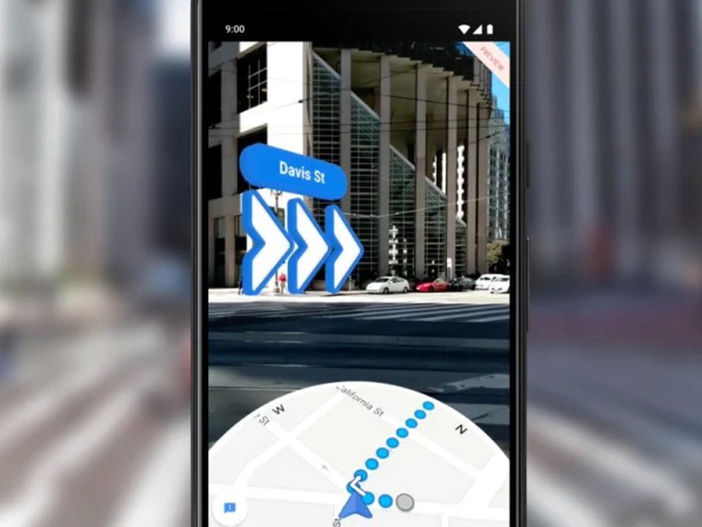 Google Maps AR walking directions arrive on iOS and Android - The Verge