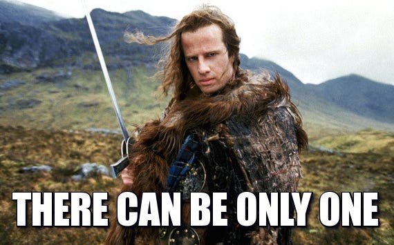 Highlander: There can be only one