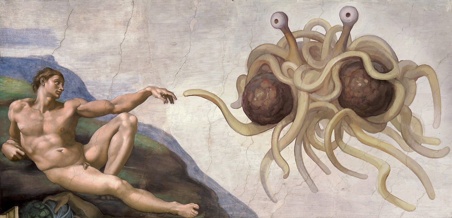 Flying Spaghetti Monster - Wikipedia