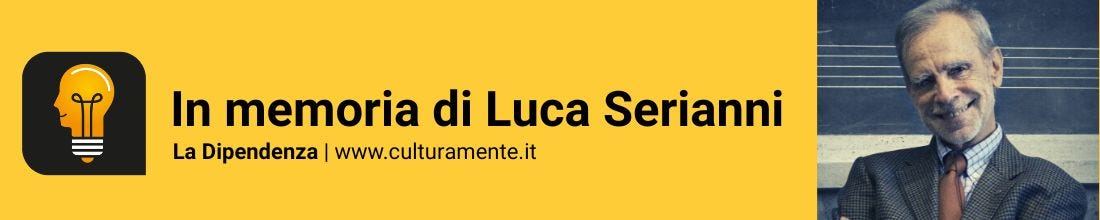 La Dipendenza - CulturaMente - Luca Serianni