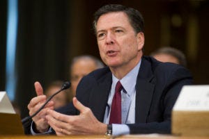 Former FBI Director James Comey