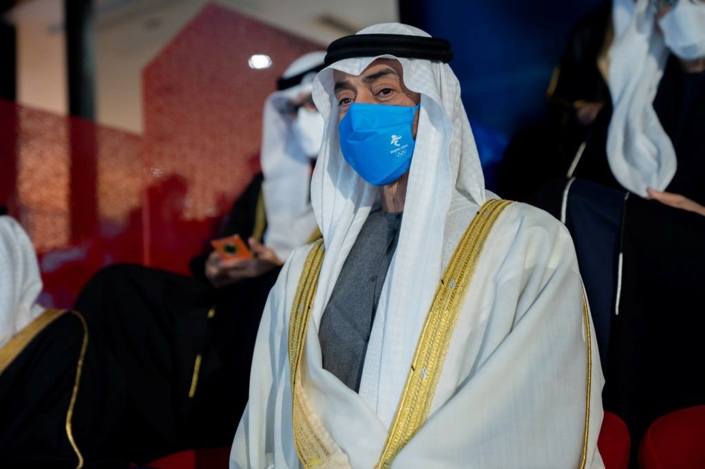 Abu Dhabi Crown Prince Sheikh Mohammed bin Zayed Al Nahyan 