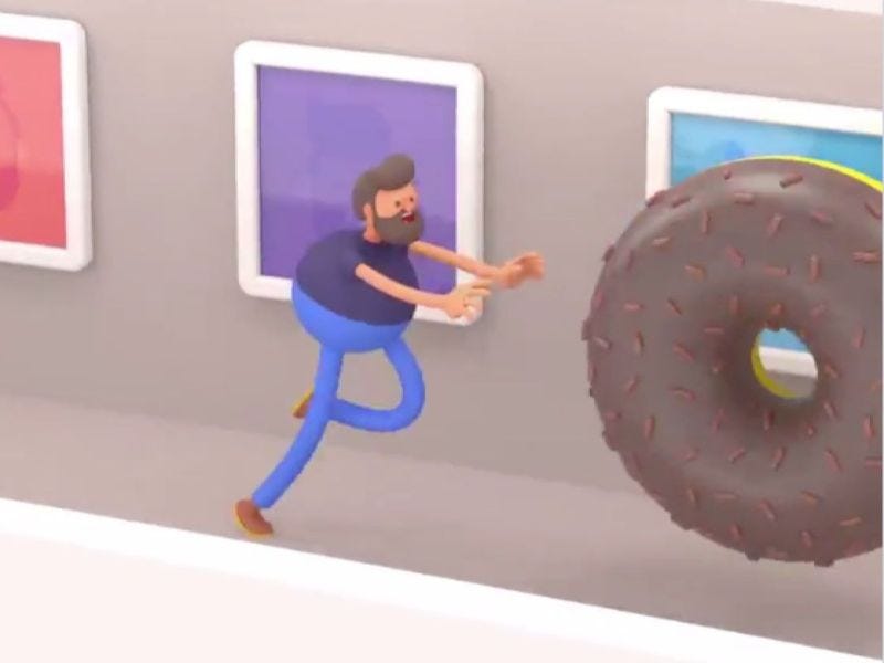 james curran - 3D guggenheim doughnuts