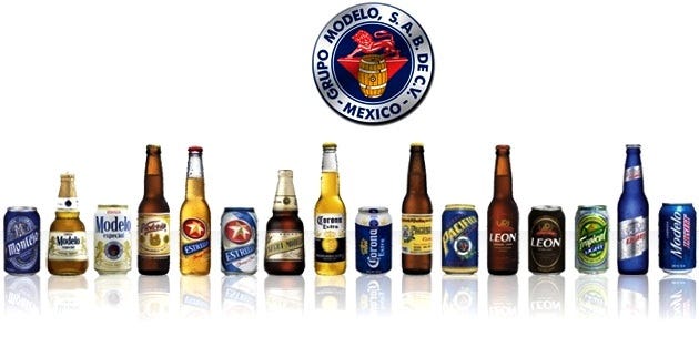 La cerveza de México, Grupo Modelo |