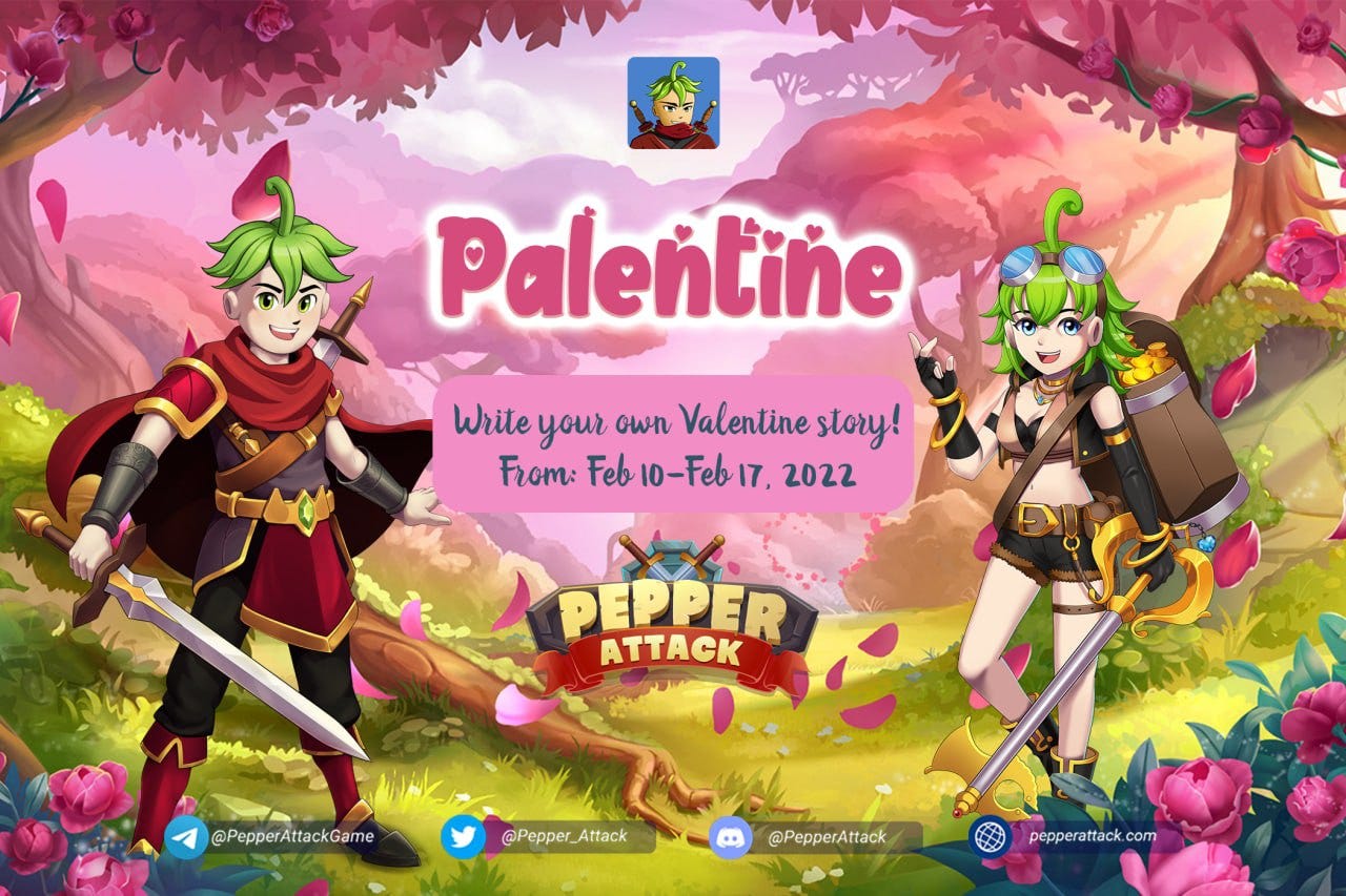nft giveaway event play to earn valentines