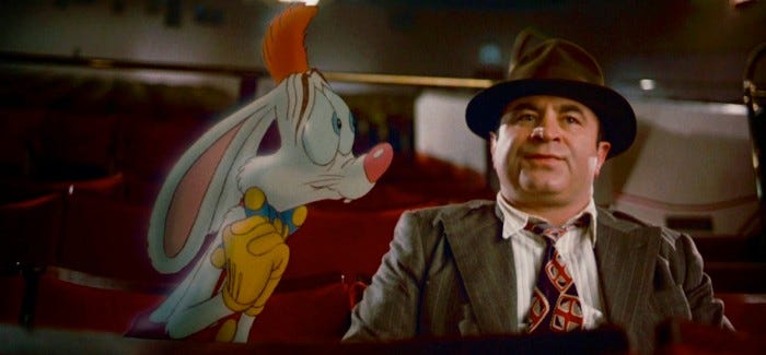 Bob Hoskins in Who Framed Roger Rabbit Invented the Modern Blockbuster  Performance