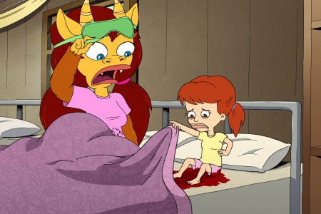 Period Blood on TV in 2020: 'Big Mouth,' 'I May Destroy You' - Rolling Stone