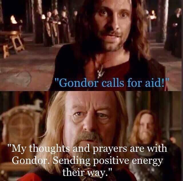 Gondor calls for aid