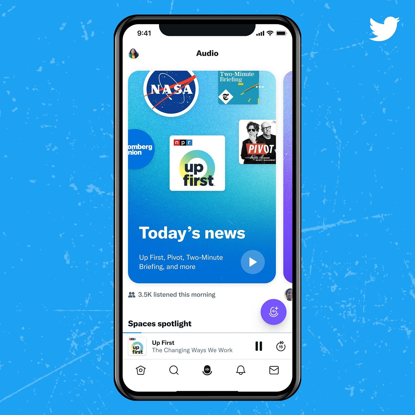 Listen up: Podcasts are coming to Twitter