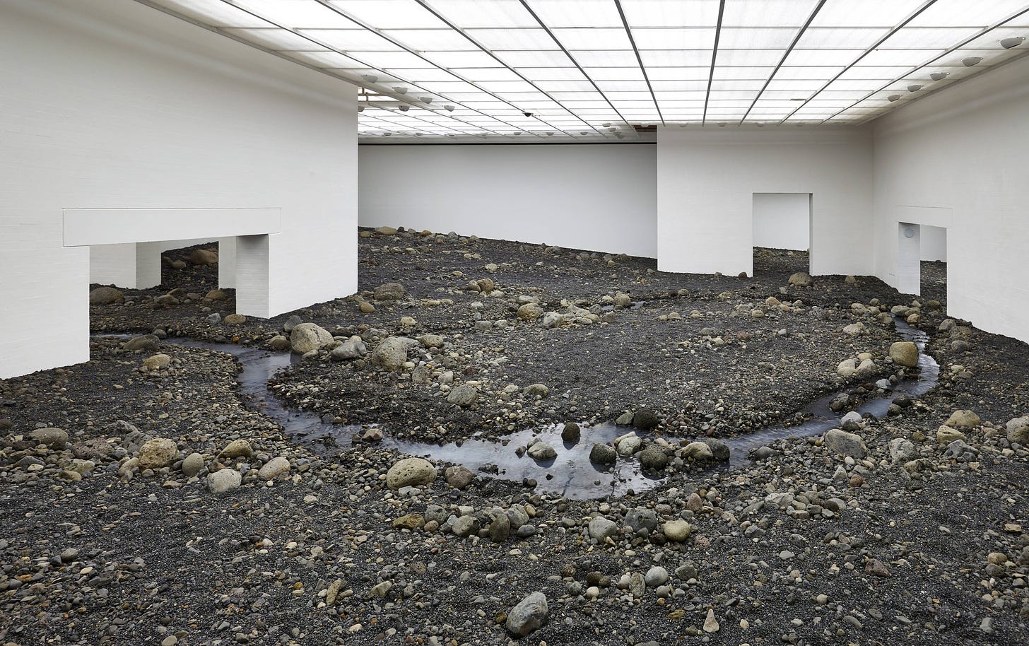 Olafur Eliasson Creates an Indoor Riverbed at Danish Museum | ArchDaily