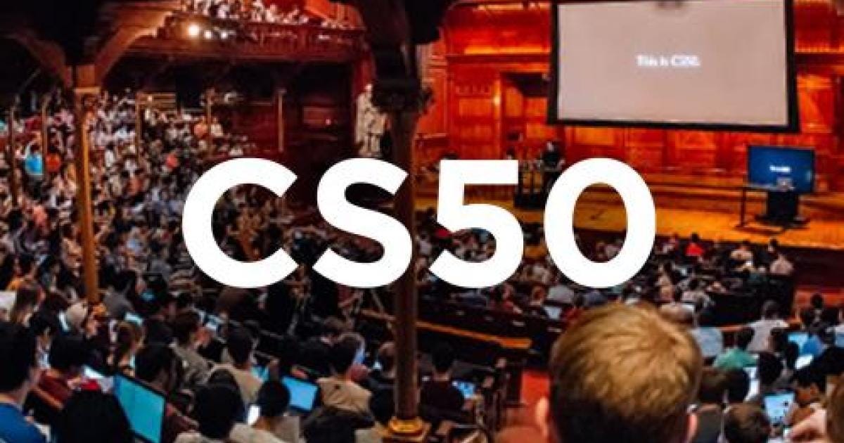 CS50: Introduction to Computer Science | Harvard University
