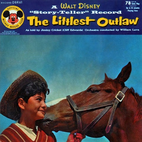 Album cover artwork for The Story Of The Littlest Outlaw