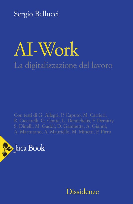 Ai-work. La digitalizzazione del lavoro - Sergio Bellucci - copertina