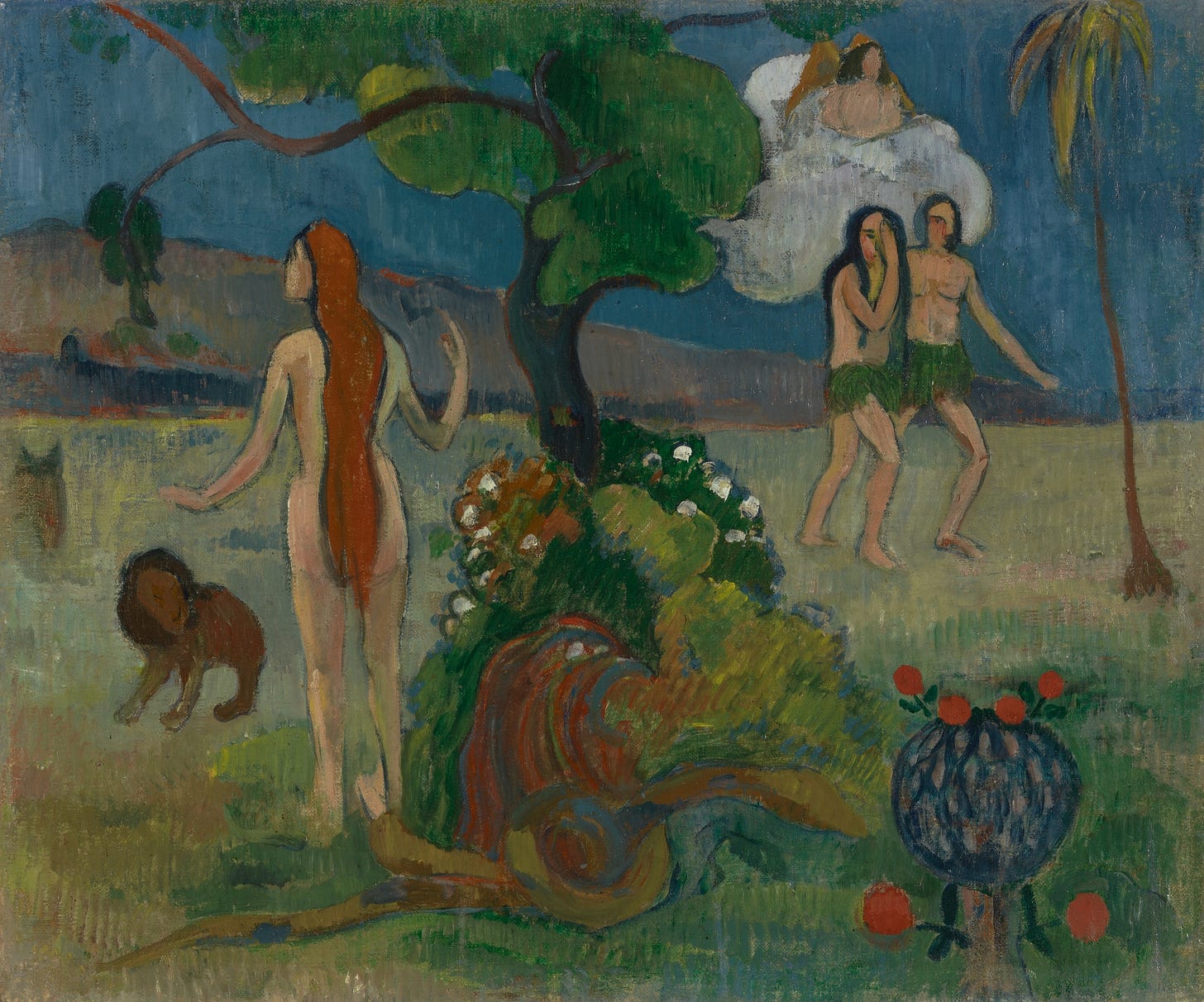 Paradise Lost (ca. 1890) by Paul Gauguin (French, 1848-1903)