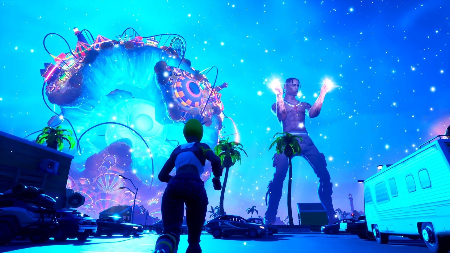 Travis Scott&#39;s &#39;Astronomical&#39; Fortnite Concert Is A Surreal Experience |  ONE Esports