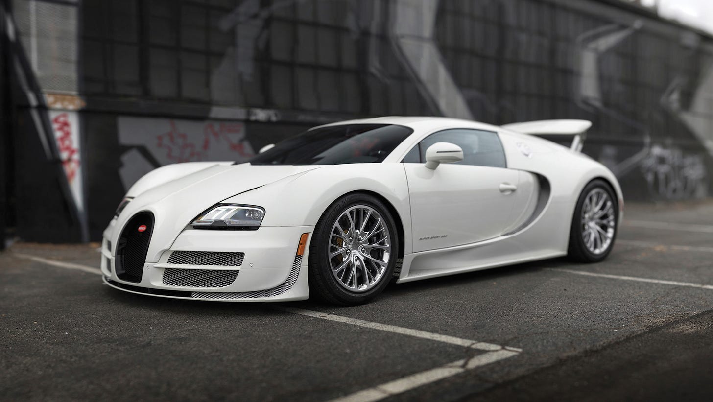 You could own the last Bugatti Veyron coupe ever built