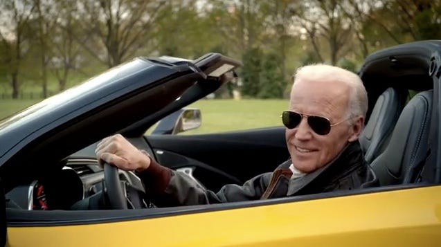 Vice President Joe Biden: "Corvettes are better than ...