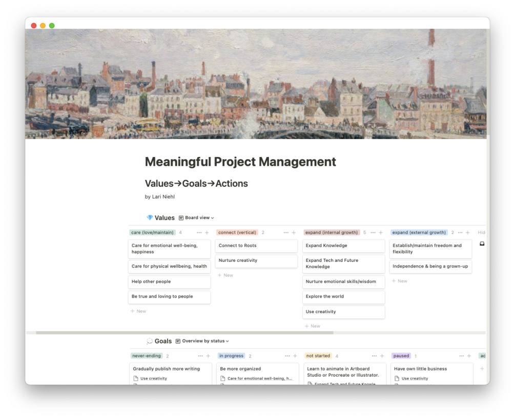 Project Management Notion Template