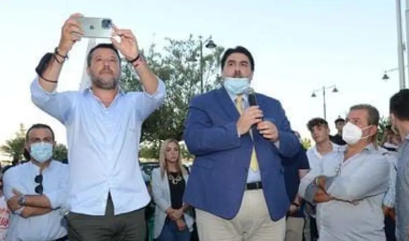 Olbia, la visita di Salvini e Solinas accende la polemica: "Chi governa?"