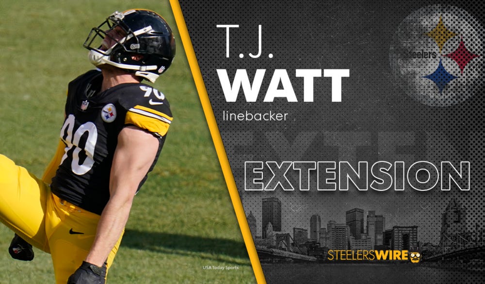 Steelers LB T.J. Watt signs massive contract extension