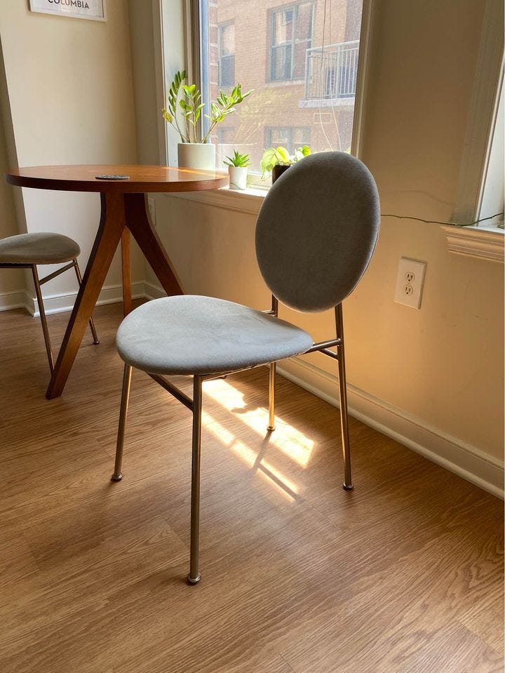 May be an image of table and indoor