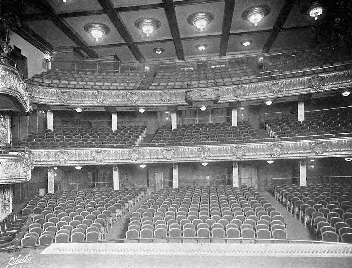 George M. Cohan’s Theater, demolished in 1938