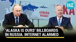 Alaska is ours' billboards in Russia after Putin aide vows to reclaim  territory I Watch Reactions - YouTube