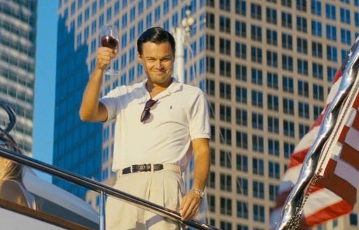 The Wolf of Wall Street - inside