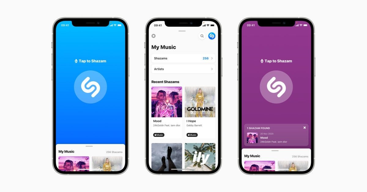 Apple revamps Shazam iOS app user interface, launches Shazam on the web  beta - 9to5Mac