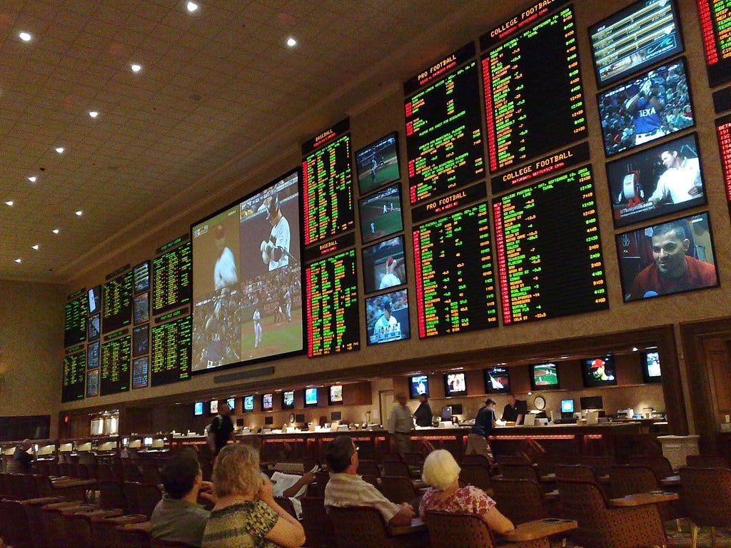sports gambling location