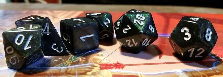 Dungeons & Dragons dice