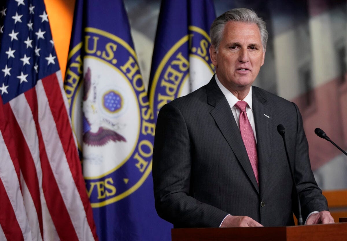 Kevin McCarthy Says He Called Paul Gosar About Bonkers Video