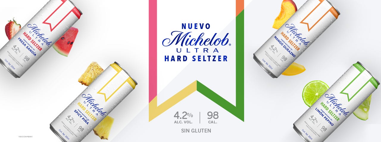 Descubre el sabor de la nueva bebida Hard Seltzer de Michelob Ultra