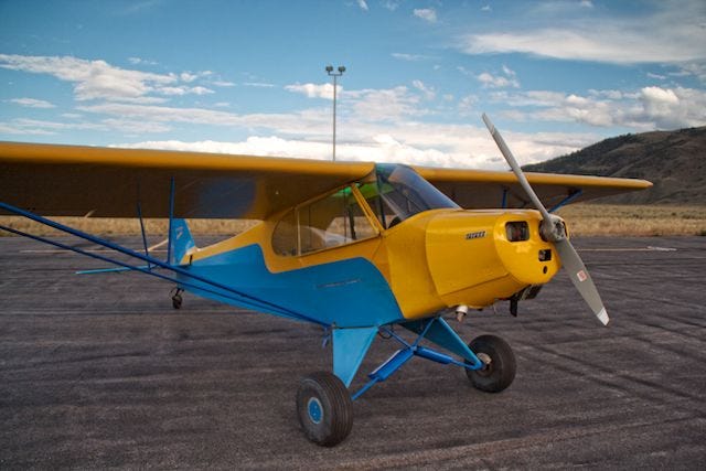 Fisher’s Piper PA-11  
