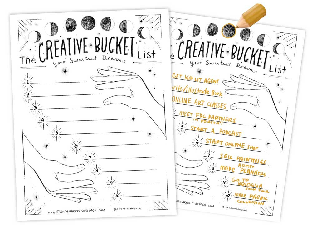 The Creative Bucket List Download Image