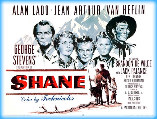 Shane (1953) - Movie Review / Film Essay