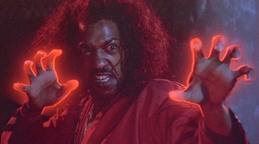 Julius J. Carry III stars as Sho'Nuff in "The Last Dragon," a 1985 TriStar Pictures release.
