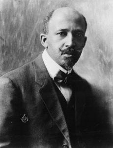 Photo of W. E. B. Du Bois.
