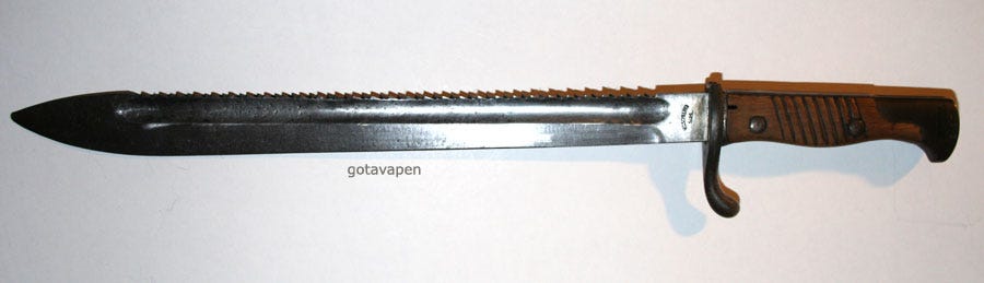 German Bayonets used 1914-1945
