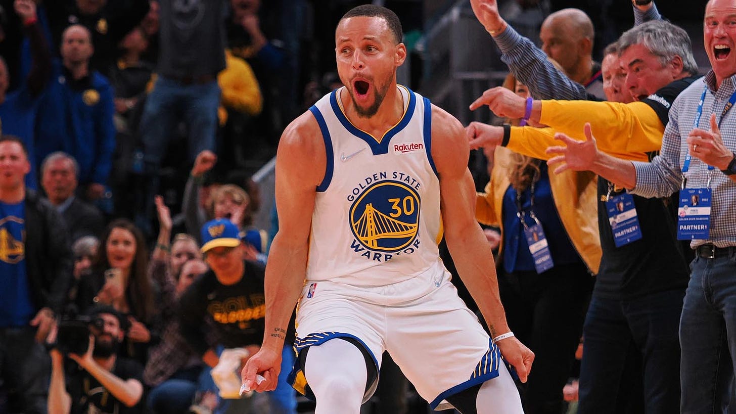 Steph Curry jaw-dropping stats from Warriors-Nuggets Game 2 masterpiece |  RSN