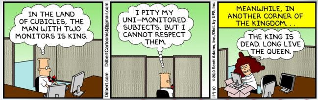 Two monitors are better than one – Wickham Blog
