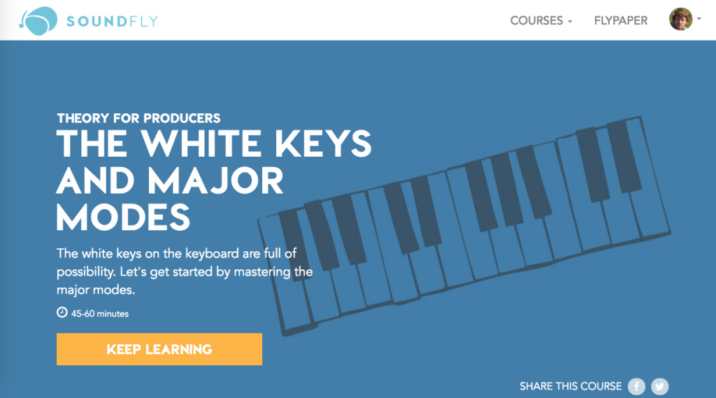 Theory for Producers: the White Keys