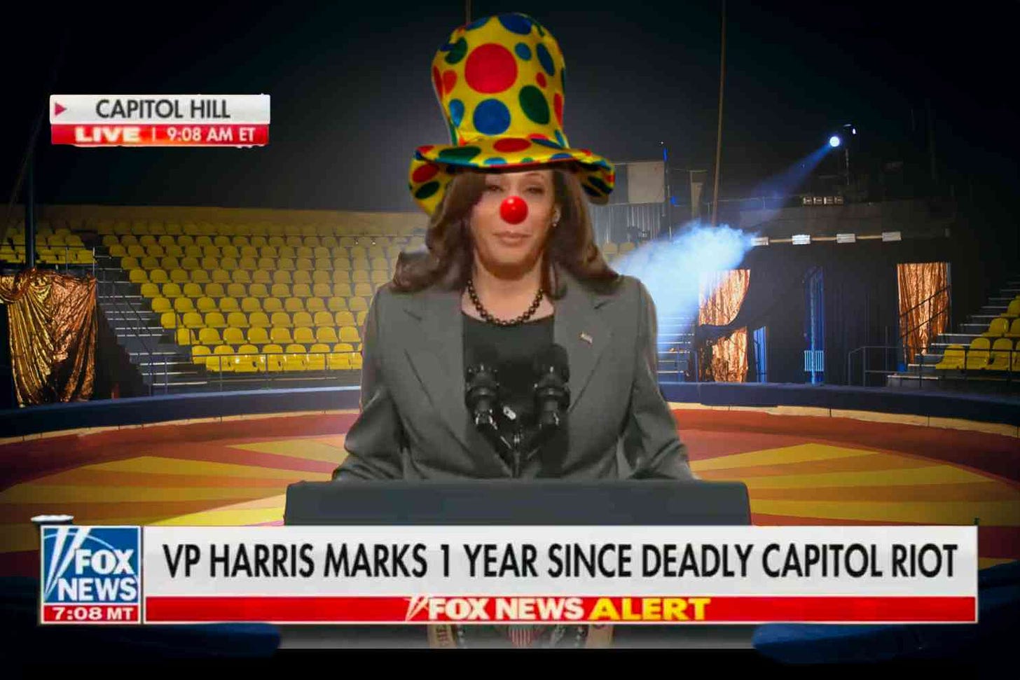 Here's Vice Clown-Lord Harris Directly Comparing January 6th To 9/11 And  Pearl Harbor | Not the Bee
