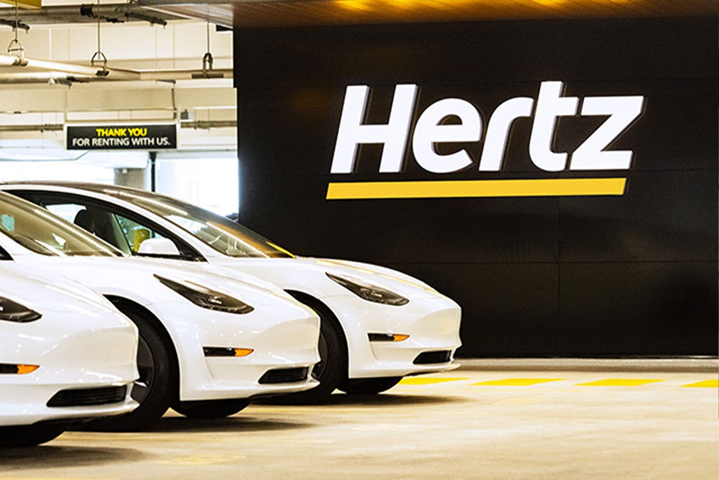 Hertz Buying 100,000 Teslas, Making EVs 20 Percent of Its Fleet