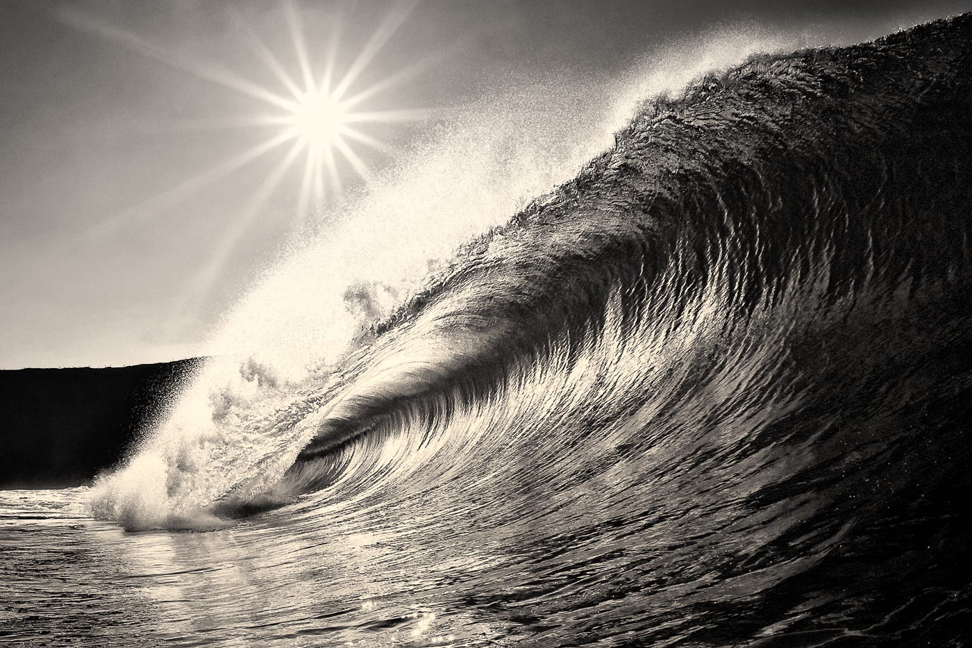 beautiful wave photos in black and white | George Karbus ...