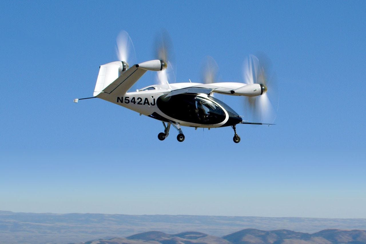 NASA Tests Flying Taxi, Able To Travel 150 Miles