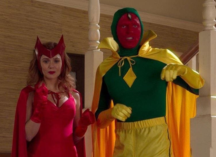 Scarlet Witch and Vision: Can They Cosplay Themselves?  Apparantly So!