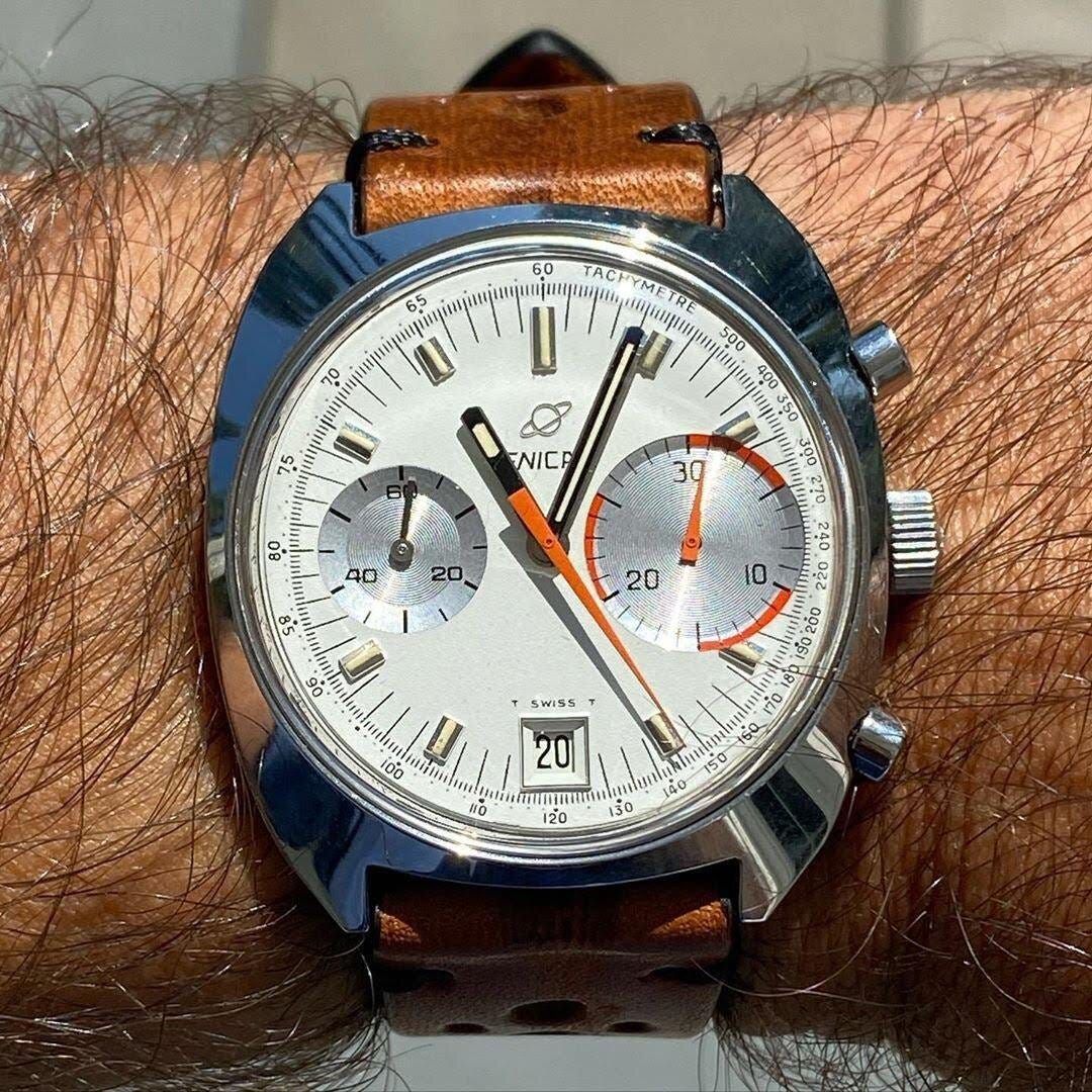 Albino Big Eye with polished case finish. Photo courtesy of    @ctwatchguy   .