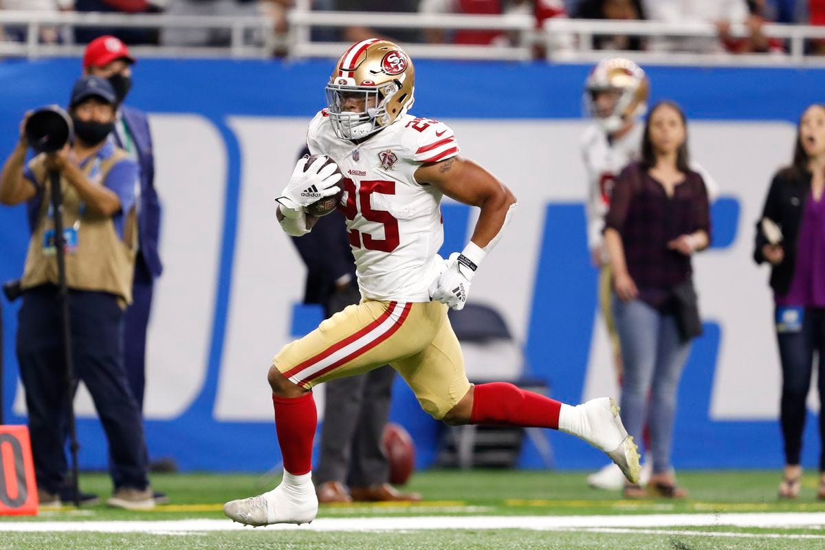 Elijah Mitchell fantasy football waiver wire: 49ers RB worth pickup for  Week 2 - DraftKings Nation