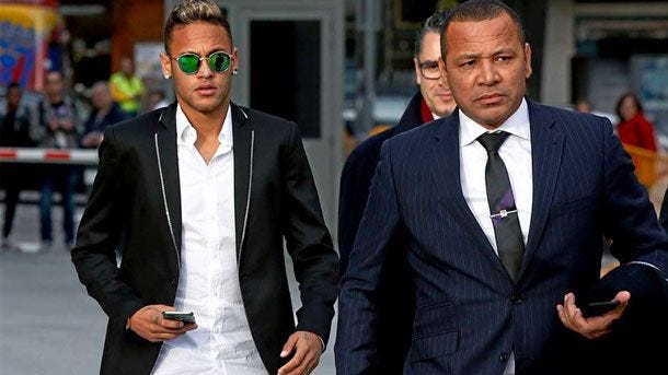 The father of Neymar: "Still it has not renewed and it goes back to have  offers"